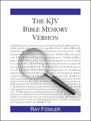 cover image of The KJV Bible Memory Version: a Tool for Treasuring God's Word in Your Heart